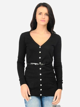 Кардиган в'язаний жіночий Colin's CL1006475BLK S Чорний
