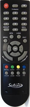 Пульт для Спутникового тюнера SATCOM T-110