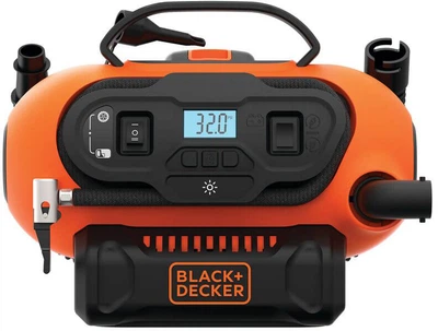 Компрессор автомобильный Black+Decker аккумуляторный BDCINF18N