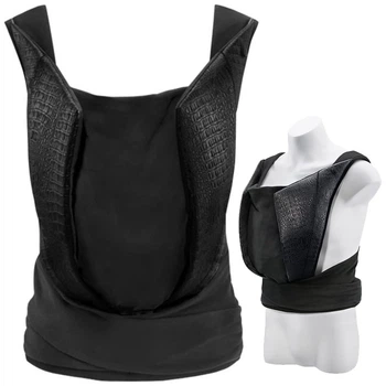 Слинг-переноска Cybex Yema TIE Leather Stardust Black, 4058511123028
