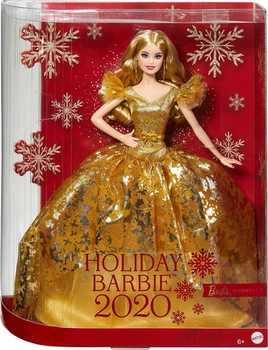 Кукла Барби коллекционная 2020 праздничная блондинка Barbie