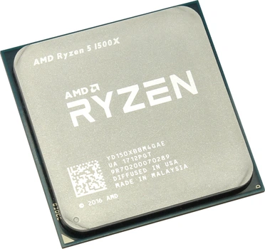 Процесор AMD Ryzen 5 1500X 3.5-3.7 GHz (YD150XBBM4GAE) AM4 TRAY