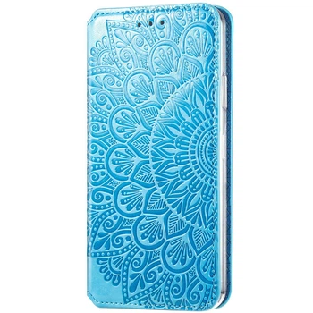 Чохол книжка на Samsung Galaxy A52 4G / A52 5G / для самсунг Галаксі А52 штучна шкіра на застібці Синій