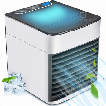 Персональний мобільний Кондиціонер Вентилятор з охолодженням Air Cooler Ultra 2.0 - переносний настільний або пересувний підлоговий кімнатний очисник повітря для будинку зволожувач в квартиру юсб
