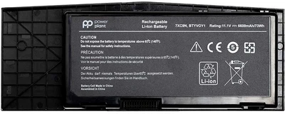 Акумулятор PowerPlant для ноутбуків Dell Alienware BTYVOY1 (7XC9N) 11.1V 6600mAh (NB441525)