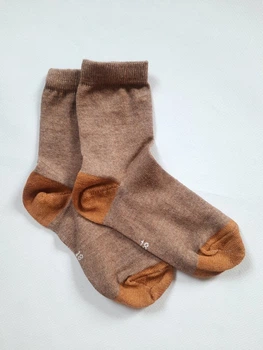 Термоноски детские из шерсти мериноса BabyKo Merino (р18), пісочні