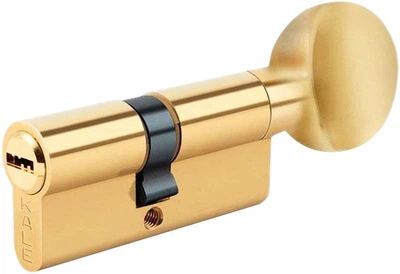 Циліндр KALE 164SM (45х10х45) з вертушкою Латунь (164SMC00156)