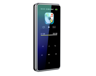 MP3 плеер JNN M12 Original Bluetooth Hi-Fi 4Gb Серебристый