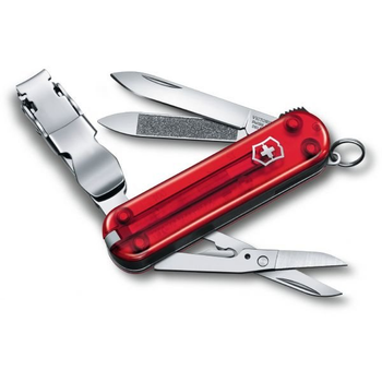 Нож туристический Victorinox Nailclip 580 Красный