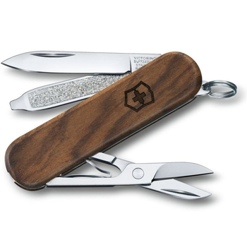 Нож складной Victorinox Classic Sd Wood Коричневый