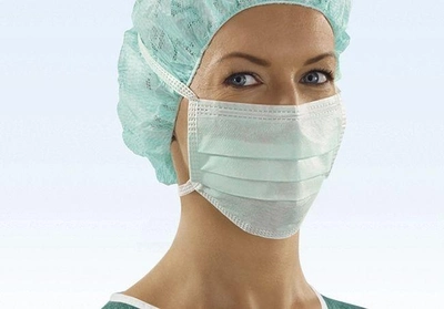 Хирургическая маска Sentinex® Lite, зеленая 50шт./уп.