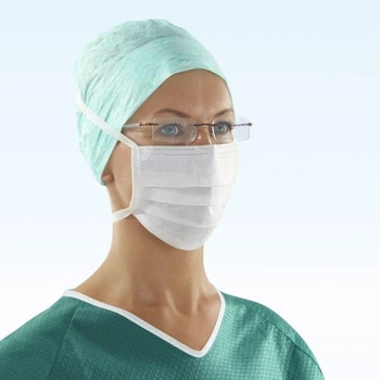 Хирургическая маска Sentinex® Ultra, белая; 50шт./уп.