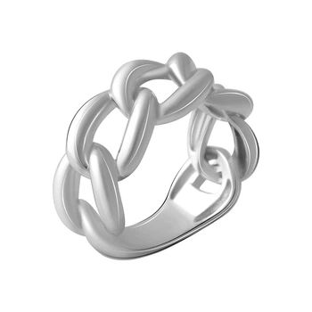 Серебряное кольцо с без камней, вес изделия 7,52 гр (2067818)