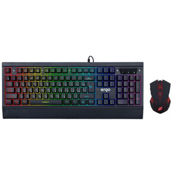 Комплект (Клавиатура Мышь) Ergo MK-540 Black (MK-540)