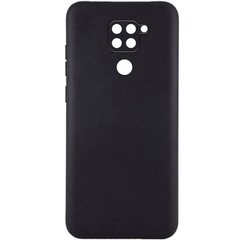 Чехол TPU Epik Black Full Camera для Xiaomi Redmi Note 9 / Redmi 10X Черный Без бренда