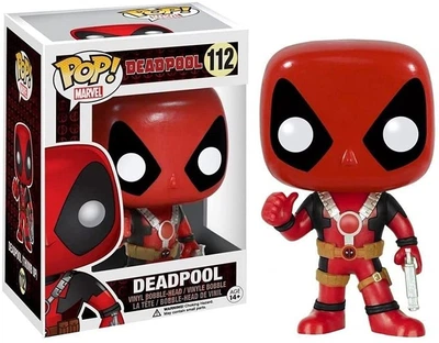 Фігурка Дедпула з Пальцями Вгору Фанко №112 Marvel: Deadpool Thumbs Up Funko Pop 7487