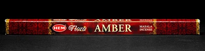 Натуральные пыльцевые благовония Янтарь Amber HEM 10 г