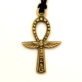 Амулет кулон Египетский Крест Жизни "Anch" Semantic Jewelry Бронзовое покрытие 3.3 x 2.3 x 0.25 см