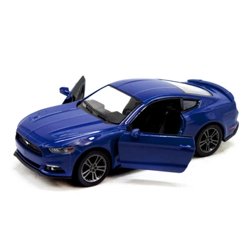 Машинки металлические Kinsmart Ford Mustang GT (2015) Kinsmart KT5386W, 1:38 Синий