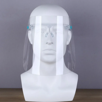 Защитная пластиковая маска (экран) для лица 10 шт.
