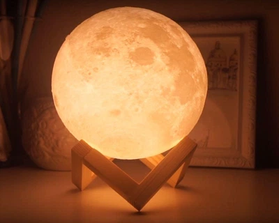 Ночной светильник луна 3D Moon Light с пультом 15 см ДУ 8080LNAKB-D (8080LNAKB-D) CLS55