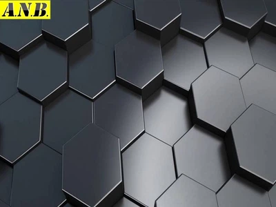 Гибкая полиуретановая форма для изготовления декоративных гипсовых 3D панелей A.N.B. "ШЕСТИГРАННИКИ" - 3шт
