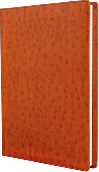 Ежедневник недатированный Ostrich Cabinet А5 320 страниц Коричневый (O25414-07)