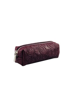 Ключница женская кожаная DeKOL 040080-7766r бордо розы