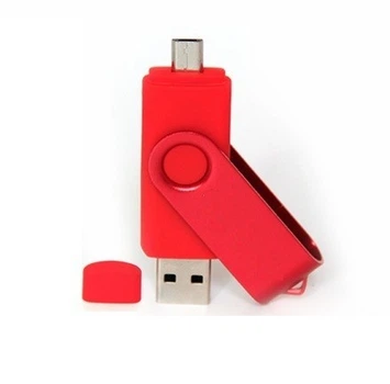 Флешка Jaster 64Gb Red OTG Micro USB Flash Drive
