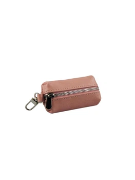 Ключница женская кожаная DeKOL Classic mini-7762с розовый блеск