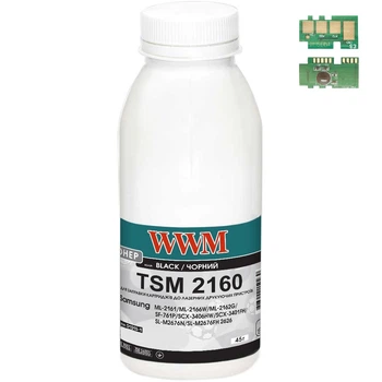 Тонер и Чип для Samsung D111S Black (SU812A) WWM Black 45г TCD111