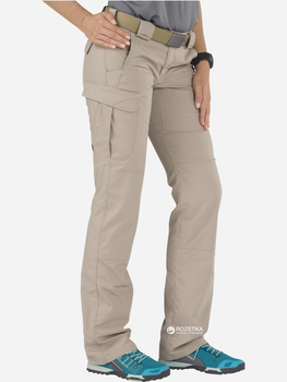 Брюки тактические 5.11 Tactical Stryke Pant - Women's 64386 2/Long Khaki (2000980345748)