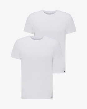 Футболка твин-пак Lee Twin pack Crew Fitted Fit (L680CM12) Белый 4XL-00