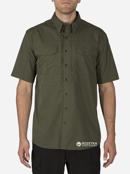 Сорочка тактична 5.11 Tactical Stryke Shirt - Short Sleeve 71354 M TDU Green (2000980390830)