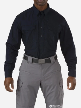 Рубашка тактическая 5.11 Tactical Stryke Long Sleeve Shirt 72399 S Dark Navy (2000980416783)