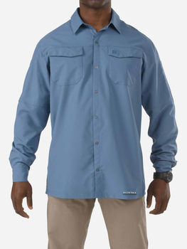 Рубашка тактическая 5.11 Tactical Freedom Flex Woves Shirt - Long Sleeve 72417 XXL Bosun (2000980359134)