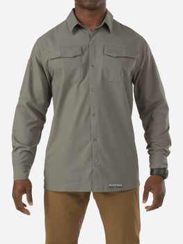 Сорочка тактична 5.11 Tactical Freedom Flex Woves Shirt - Long Sleeve 72417 S Sage Green (2000980359141)