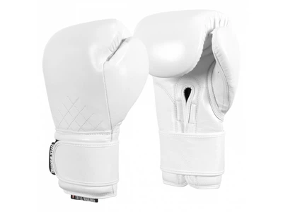 Тренувальні рукавички TITLE Boxing Ko-Vert 14 унцій білий (5190)