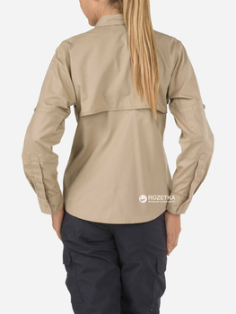 Рубашка тактическая 5.11 Tactical Women’s TaclitePro Long Sleeve Shirt 62070 XL TDU Khaki (2000980423675)