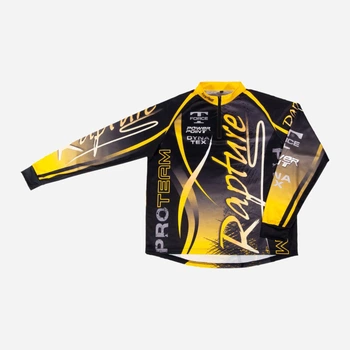 Футболка с длинными рукавами Trabucco (Rapture) Pro Team long XL Черно-желтая (044-01-300)