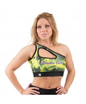 Топ Gorilla Wear Reno Sports Bra XS Желто-Зелено-Черный (9151220000)