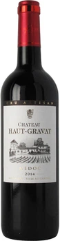 Вино Cheval Quancard Chateau Haut-Gravat 2014 Medoc Bordeaux червоне сухе 0.75 л 12.5% (3176481022422)