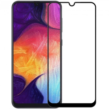 Защитное стекло для Samsung Galaxy A20 / A30 / A30s / A50 / A50s / M21 /M30 / M30s / M31 Full Glue Black