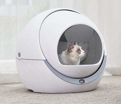 Автоматичний туалет для кішок Petree WIFI Білий