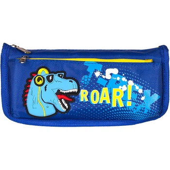 Пенал-косметичка Color-it 68042 21 см Roar Синий
