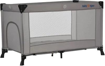 Детский манеж Babytiger Viki Grey (5902533918133)
