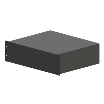 Корпус металевий 3U-370S в стійку Rack 19 дюймів 432х372х132 Professional чорний (MB00087)