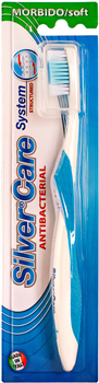 Зубная щетка Silver Care System Soft Мягкая Голубая (8009315043308_голубой)