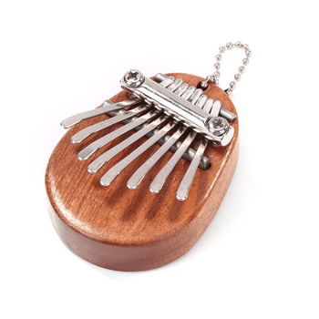 Музыкальный инструмент калимба Mini Kalimba Folem на 8 нот Коричневая (820-1)