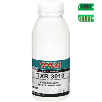 Тонер и Чип для Xerox WorkCentre 3045, 3045B, 3045NI WWM Black 30г TCXP3010